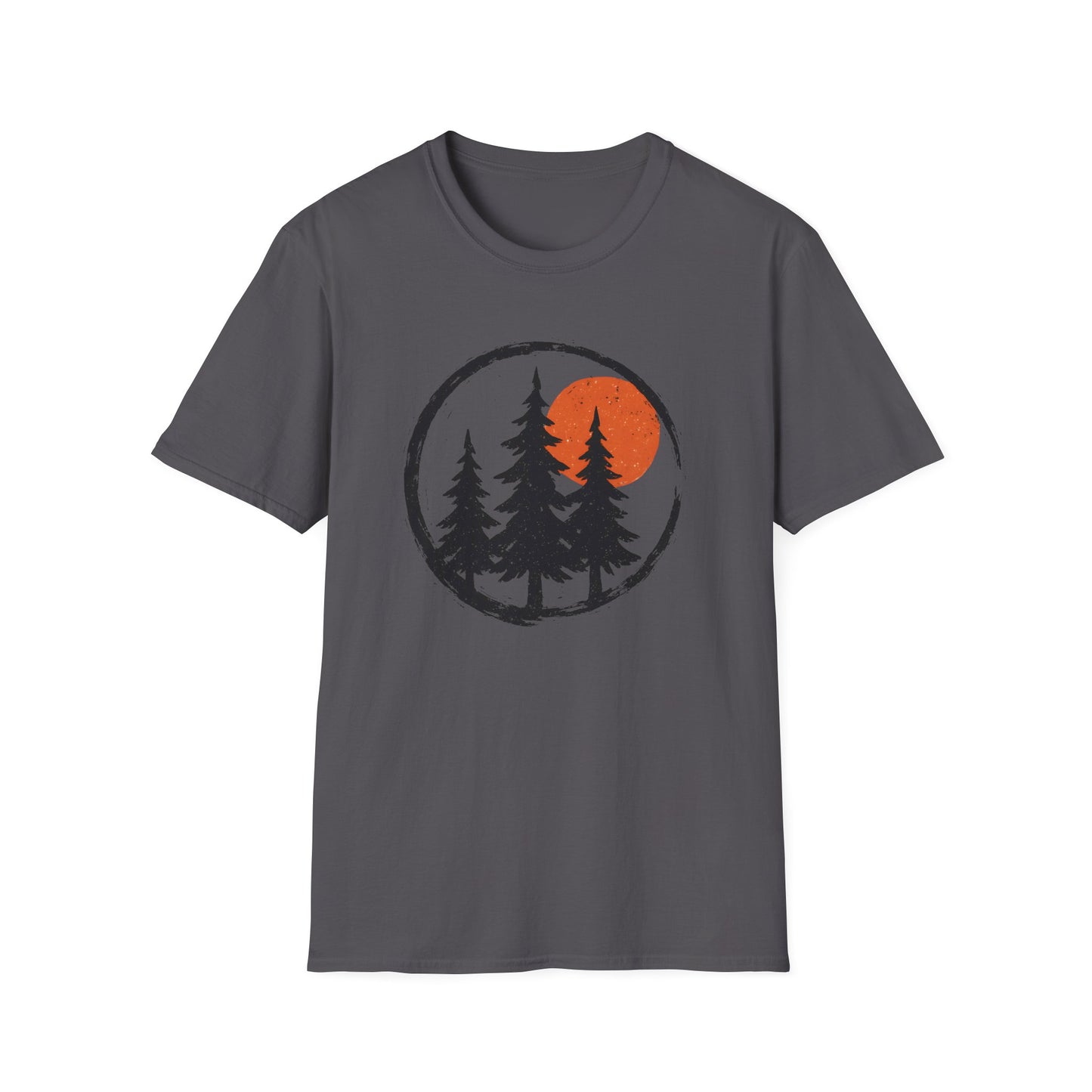 Sunset Pines Ink Stamp T-shirt