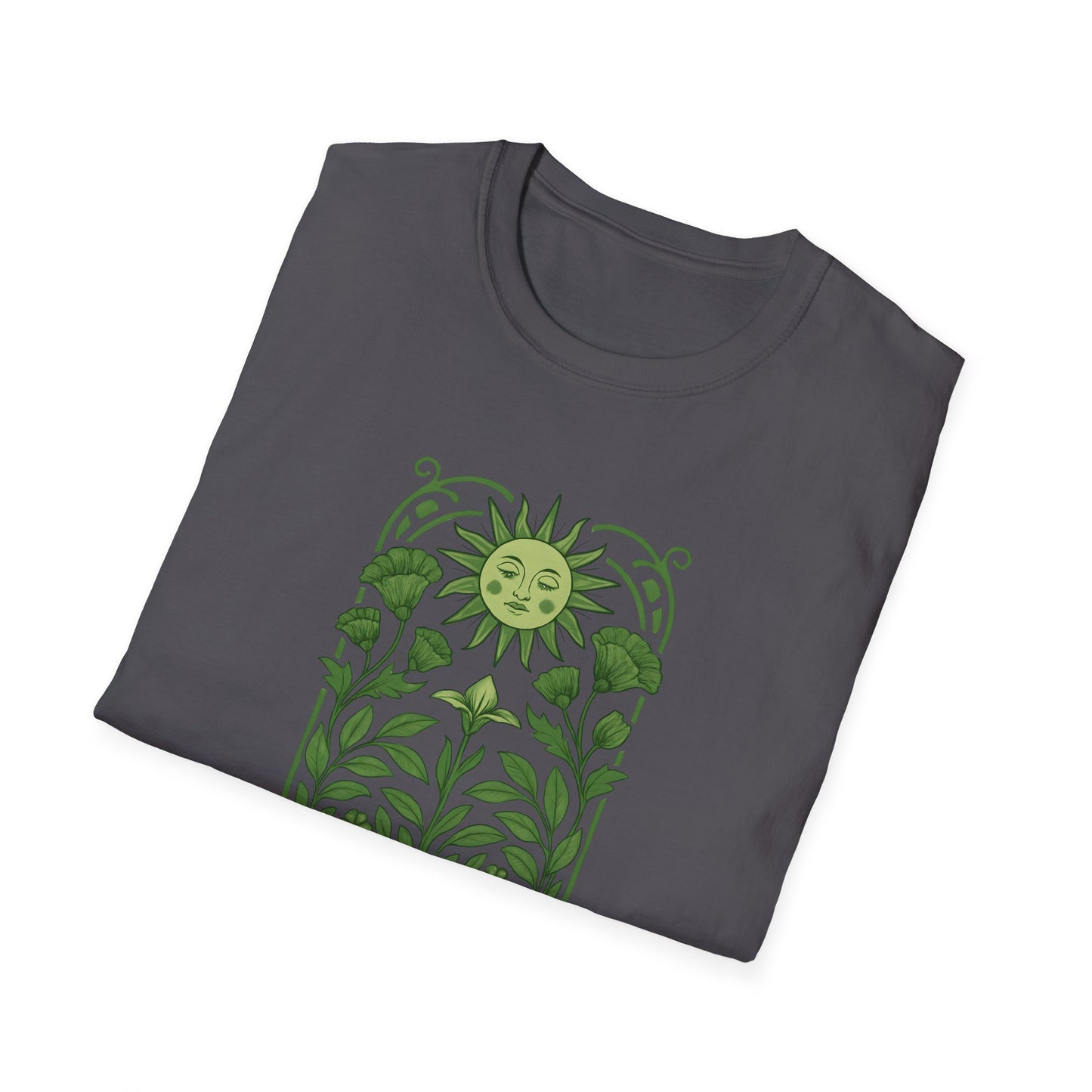 Serene Green Sunflower T-shirt