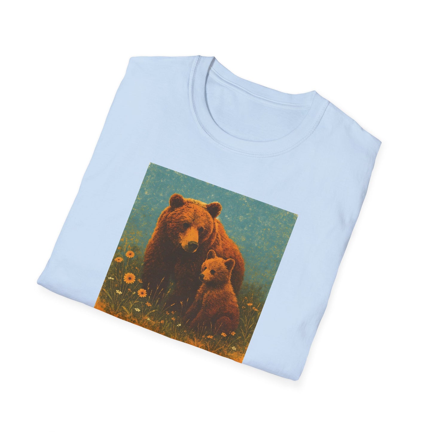 Mama Bear and Her Cub