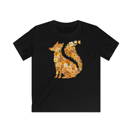 Children's Fox of Flowers T-shirt