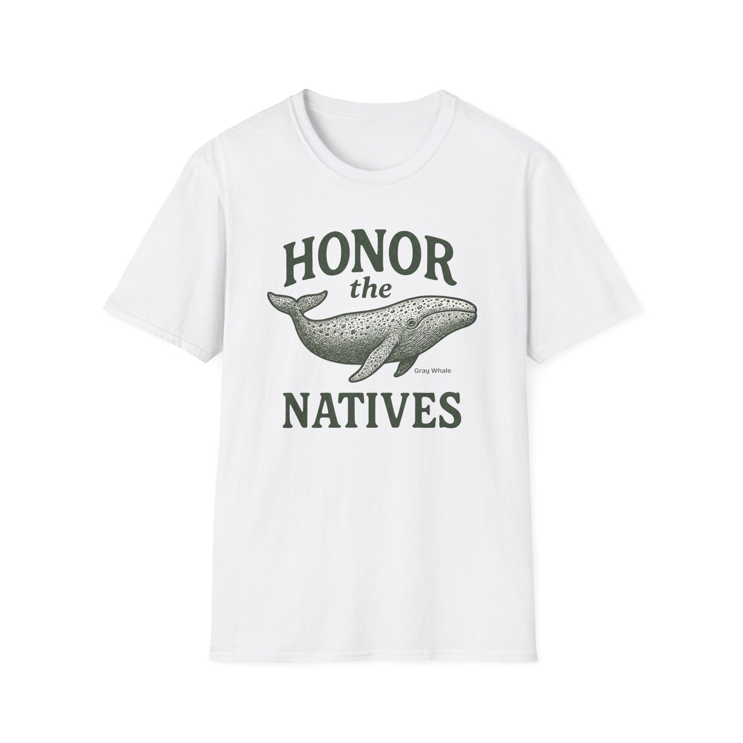Honor The Natives Grey Whale