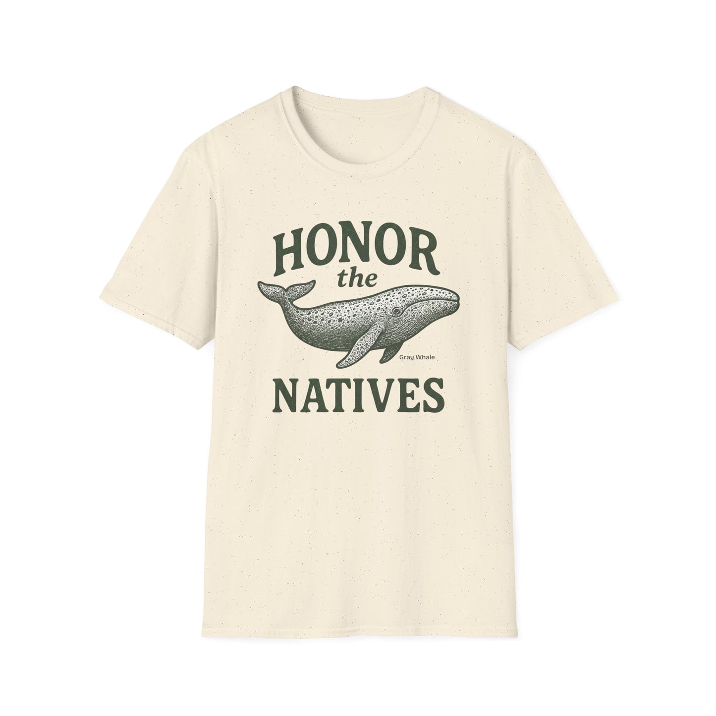 Honor The Natives Grey Whale