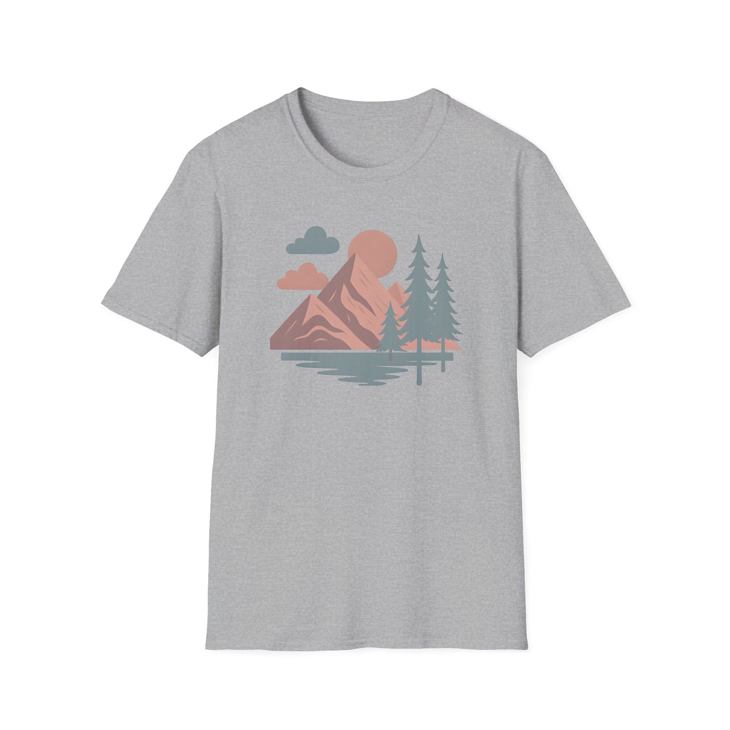 Mountain Landscape Serenity T-shirt