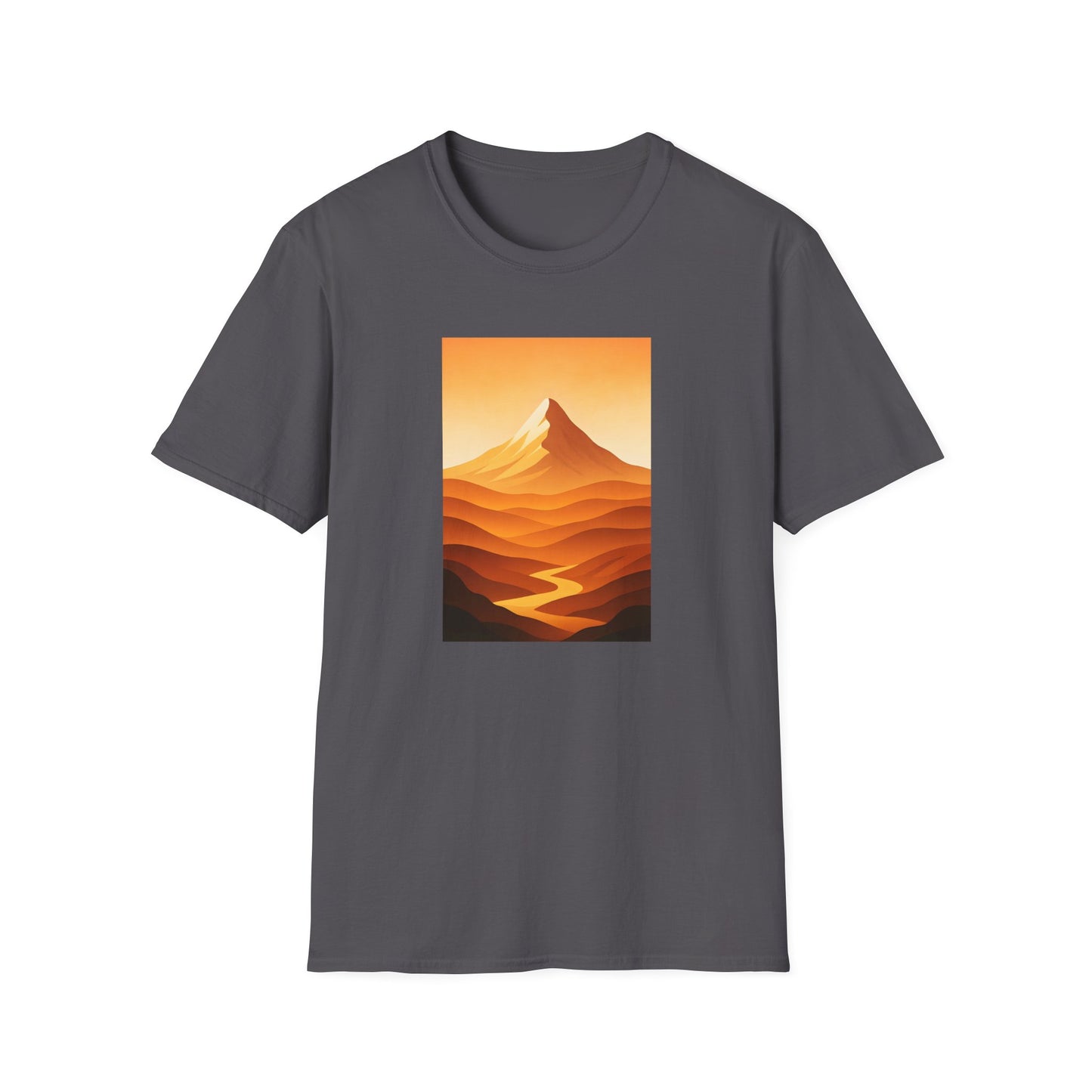 Layered Valley Oranges Landscape T-shirt