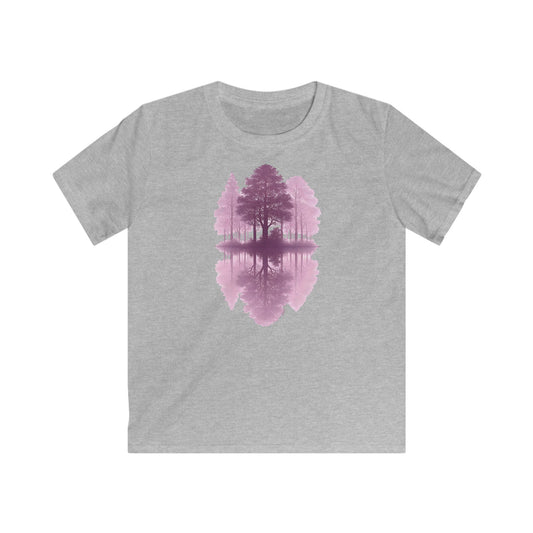 Children's Pink Forest Reflections T-shirt