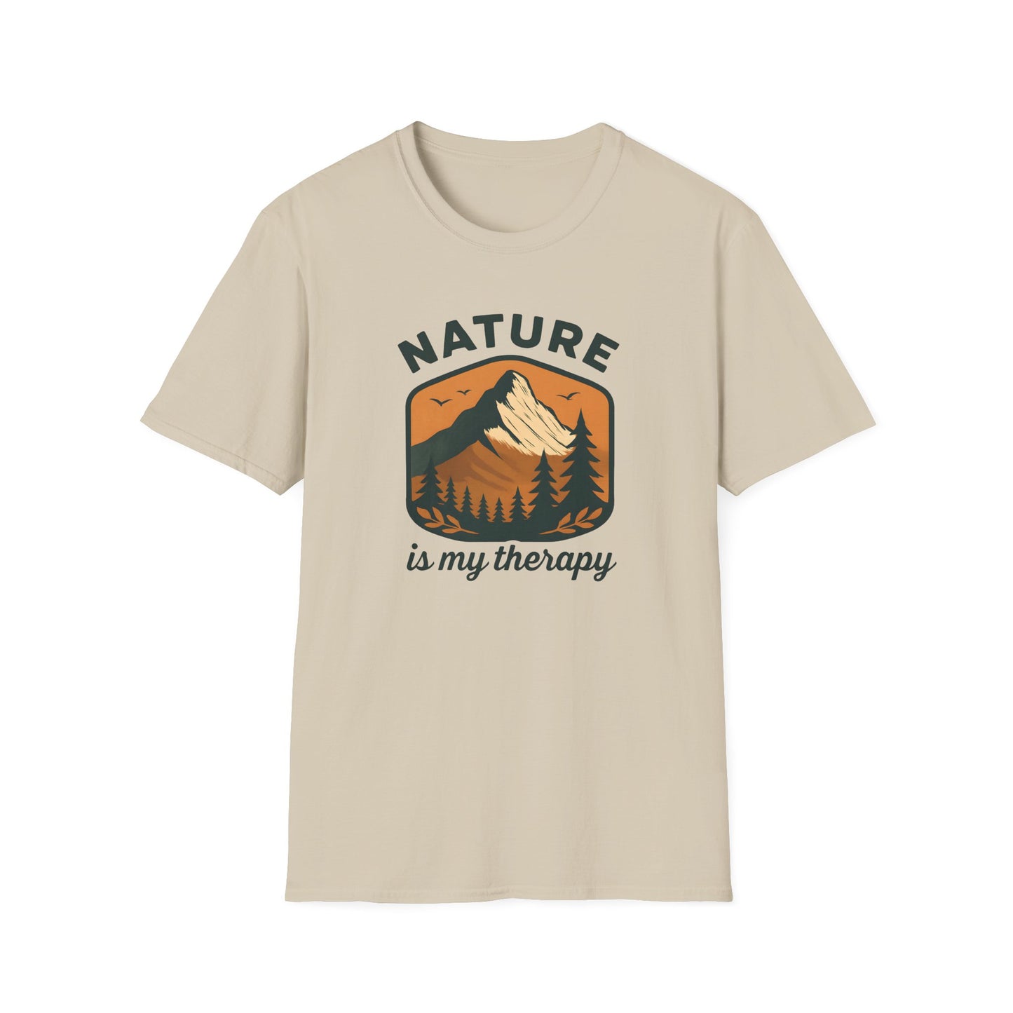 Nature Is My Therapy Landscape T-shirt