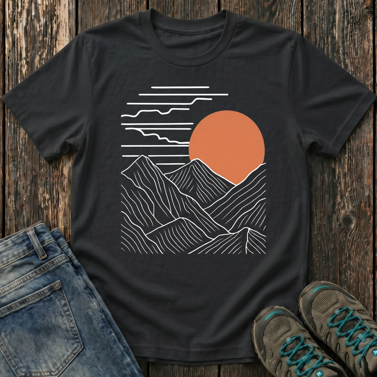 Children’s Mountains at Sunset T-shirt