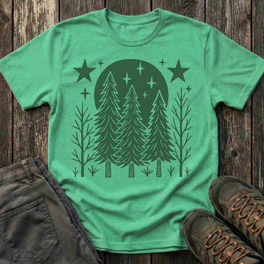 Mystic Forest Night T-shirt