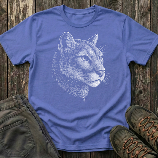 Mountain Lion Portrait T-shirt