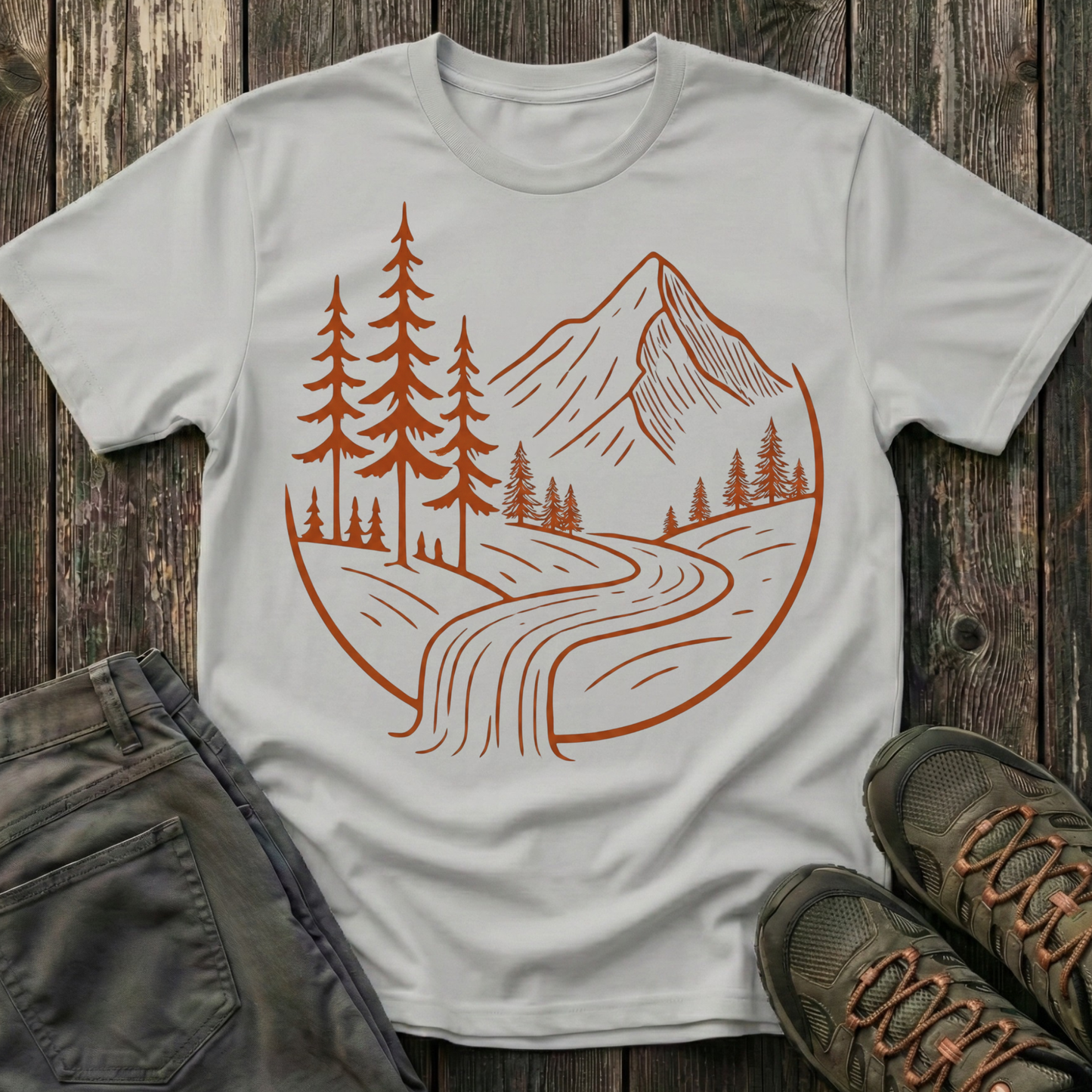 Golden River Valley T-shirt
