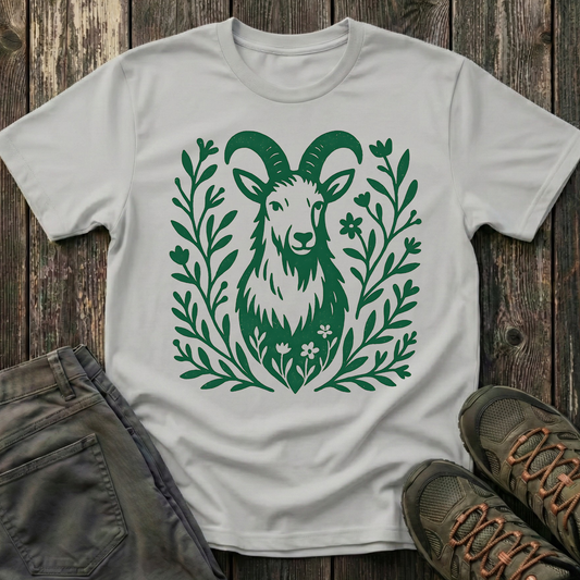 Mountain Goat Portrait T-shirt