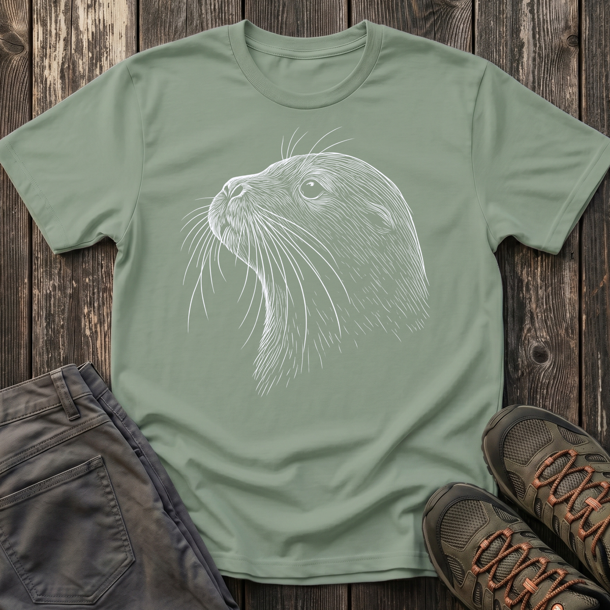 Sea Lion Portrait T-shirt