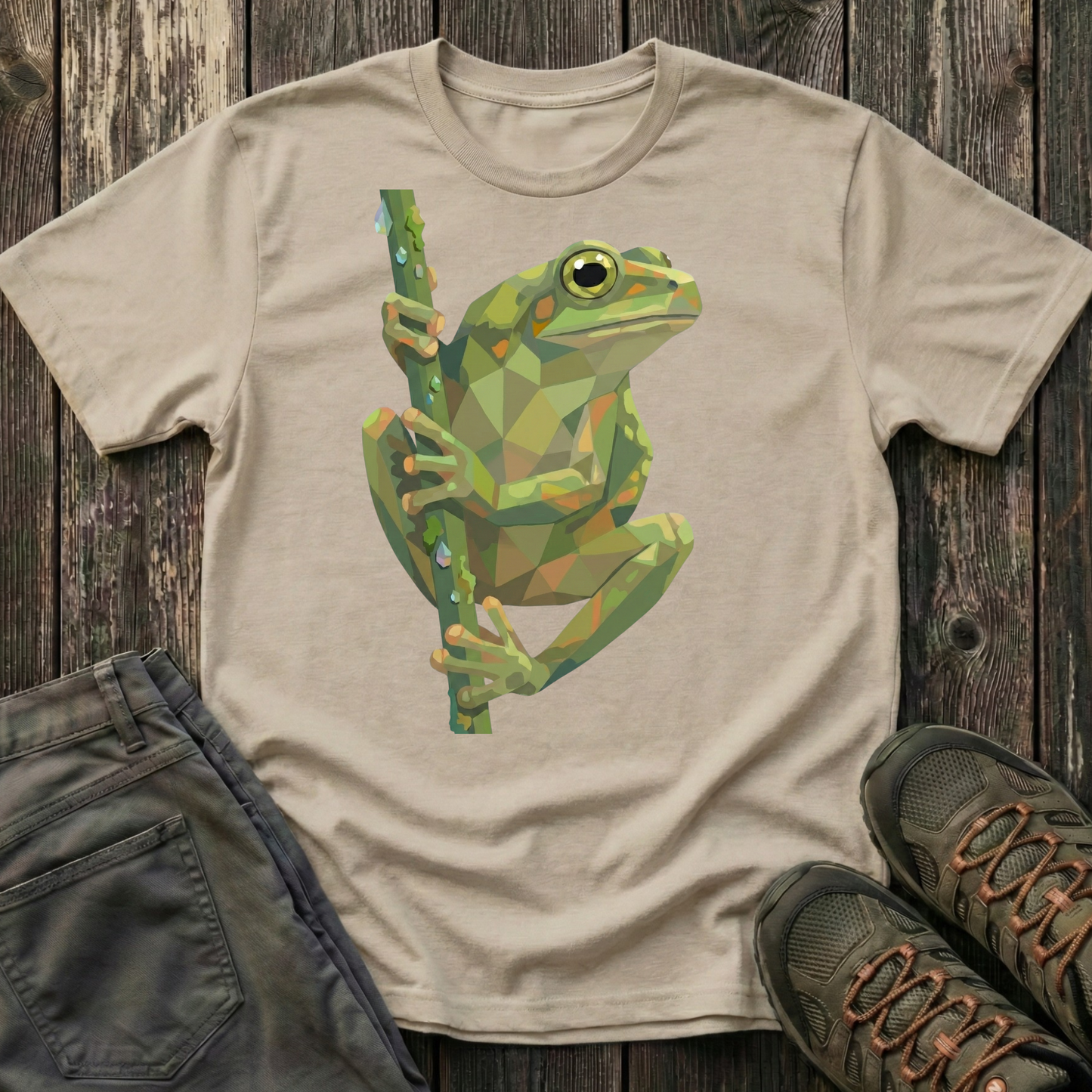Shapes of a Tree Frog T-shirt