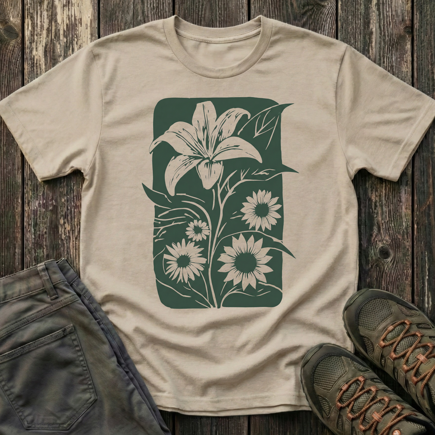 Lily and Friends Ink Print T-shirt