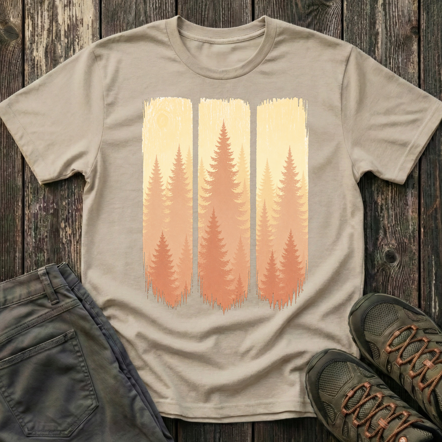 Sunset Brushstrokes T-shirt