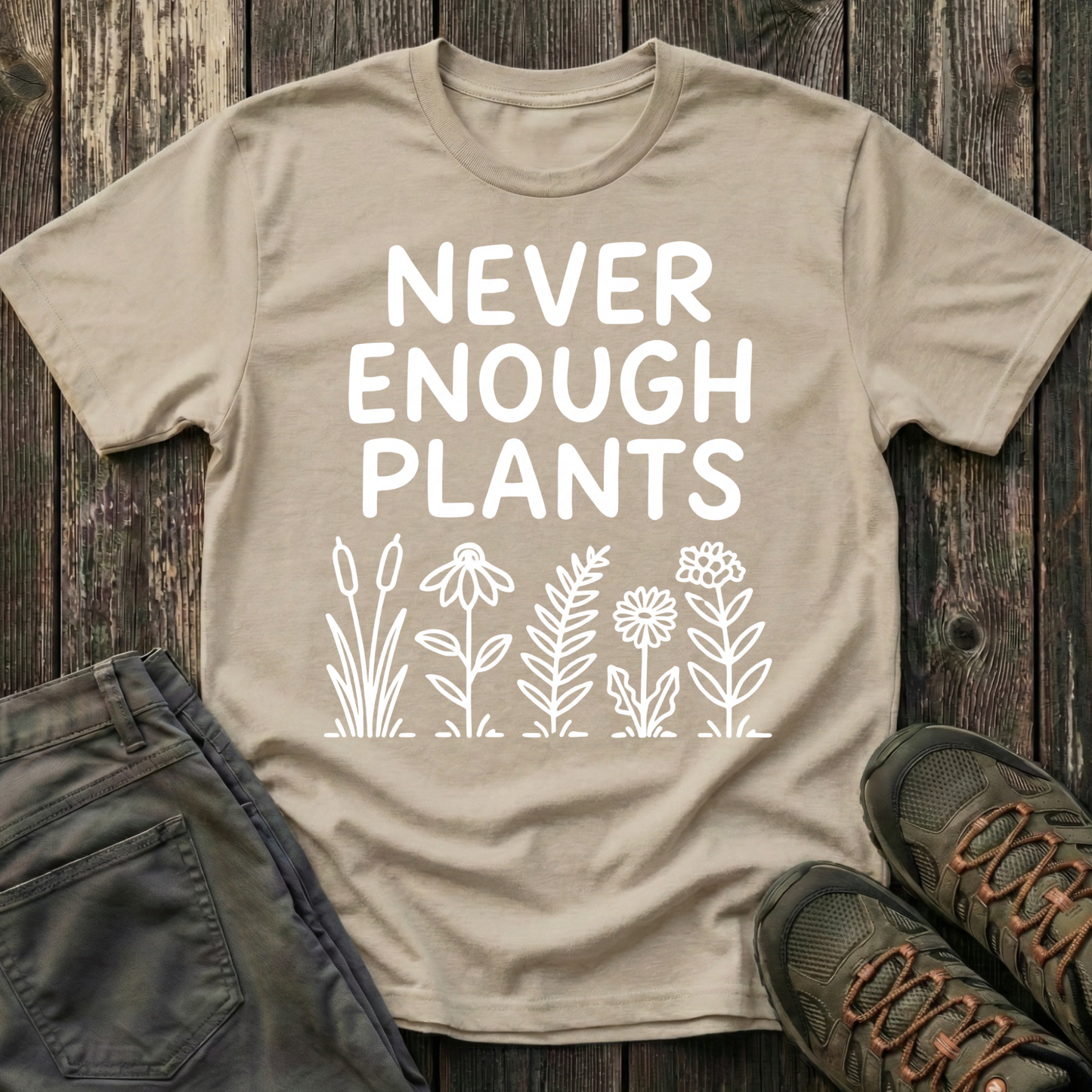 Never Enough Plants T-shirt