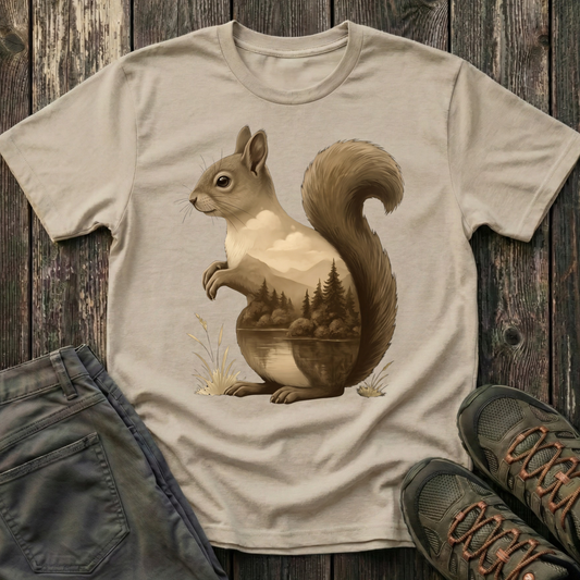 Squirrel Inner Landscape T-shirt