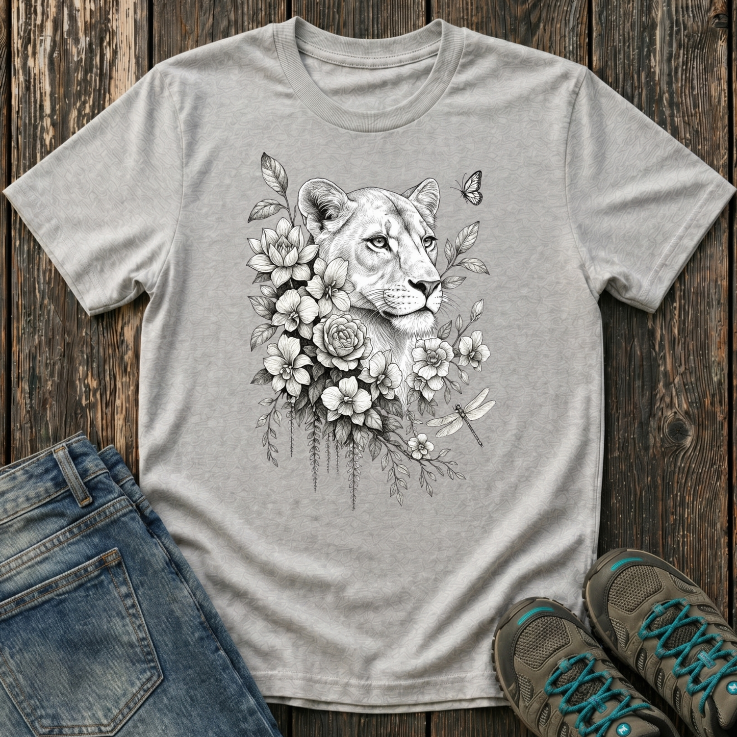Children's Majestic Lioness T-shirt