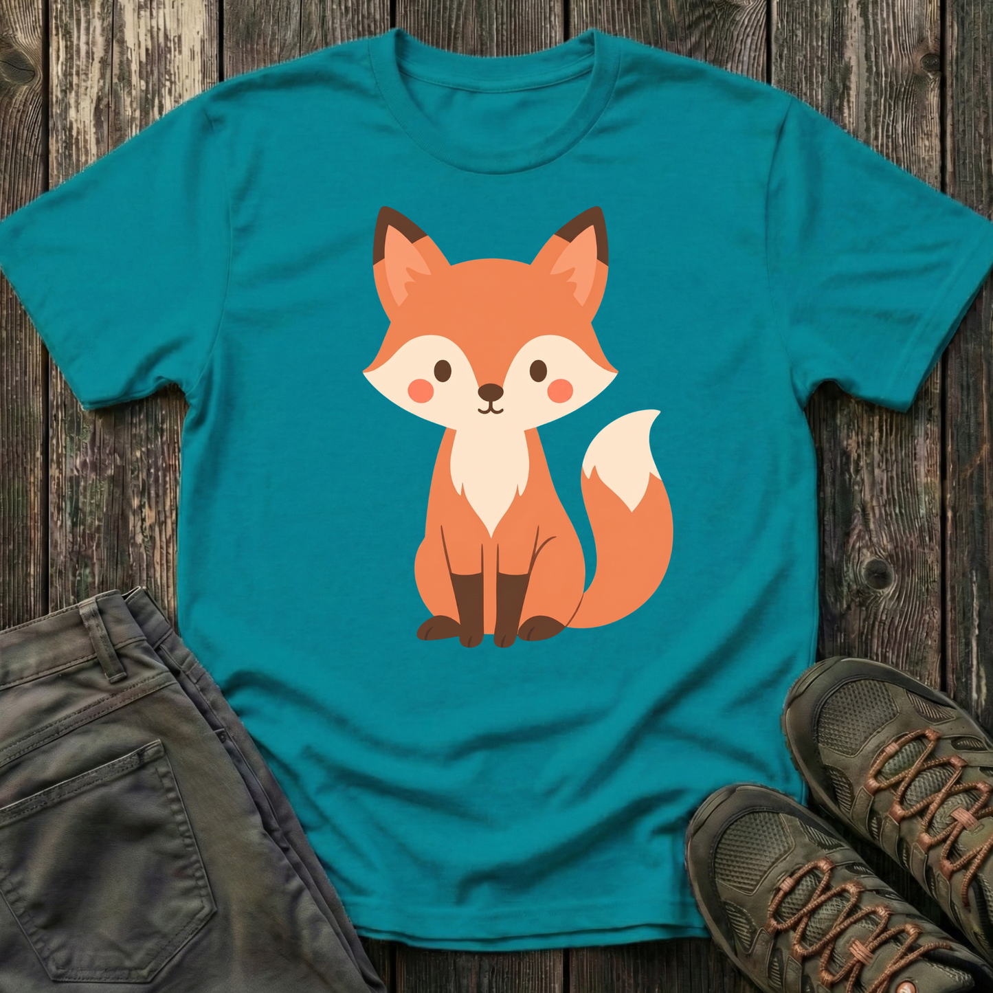 Happy Little Fox T-shirt