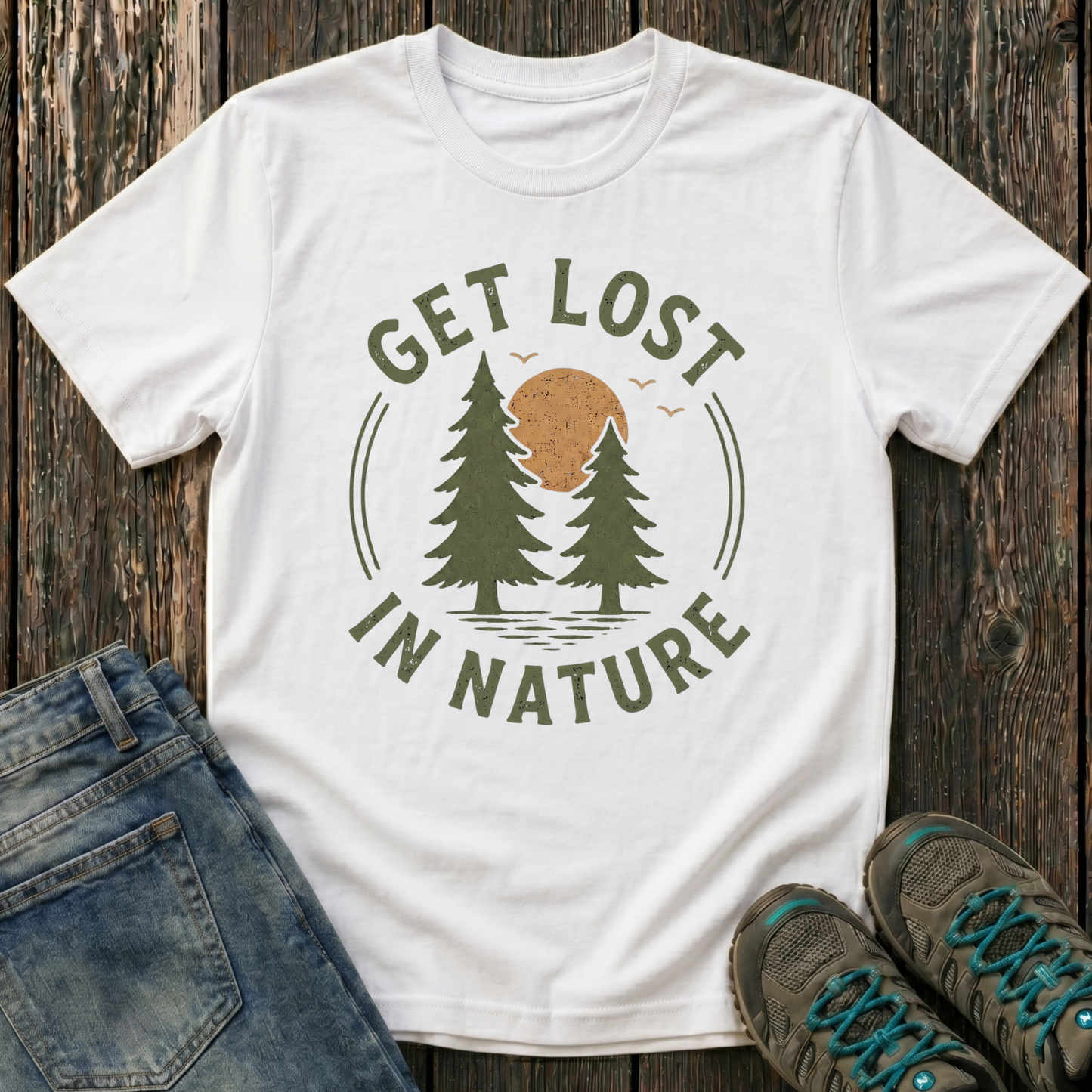 Children's Get Lost In Nature T-shirt