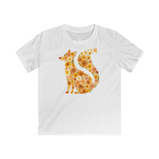 Children's Fox of Flowers T-shirt