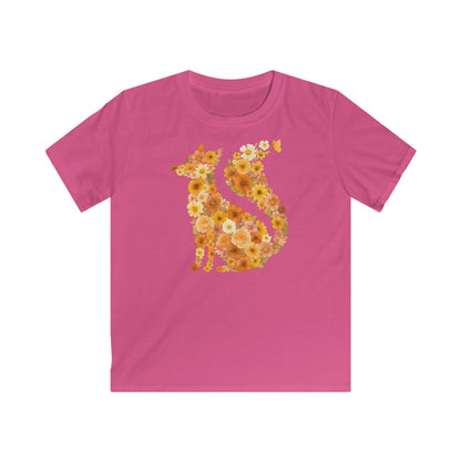 Children's Fox of Flowers T-shirt