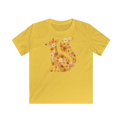 Children's Fox of Flowers T-shirt