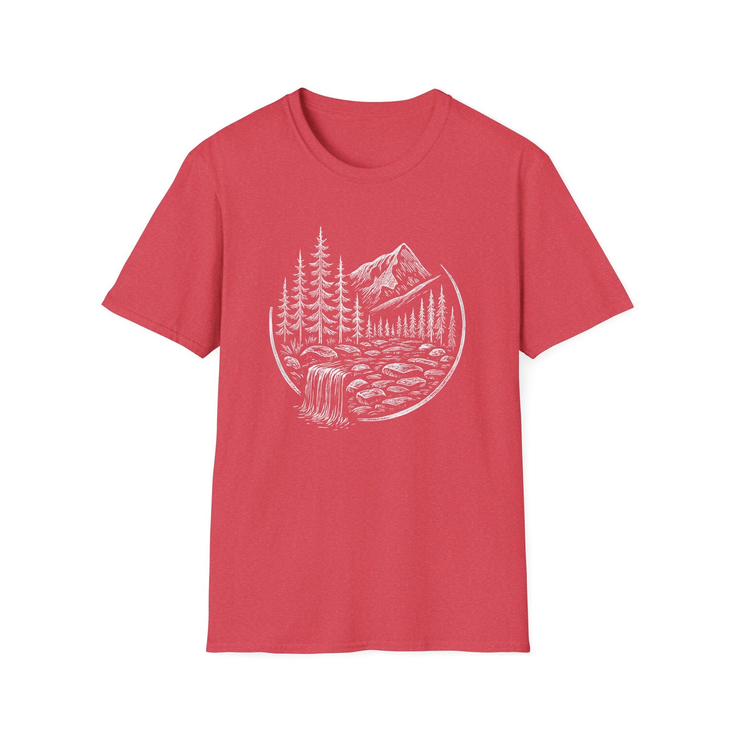 Whitescale Mountain River Escape T-shirt