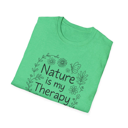 Nature Is My Therapy Minimalist T-shirt