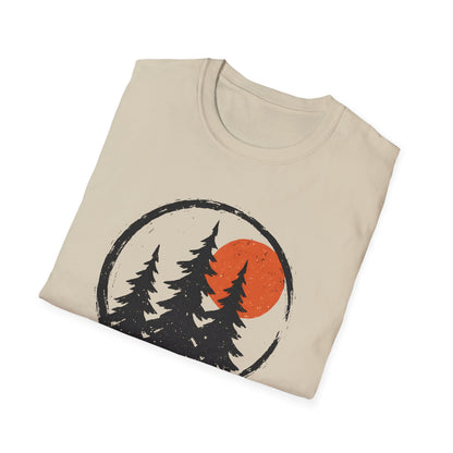 Sunset Pines Ink Stamp T-shirt