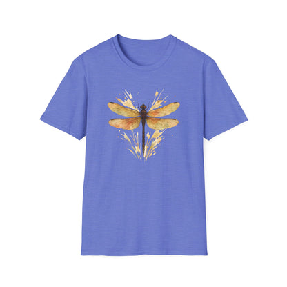 Dragonfly Gold Splash T-shirt