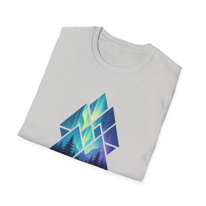 Geometric Diamond Aurora T-shirt