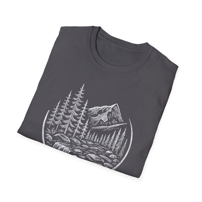Whitescale Mountain River Escape T-shirt