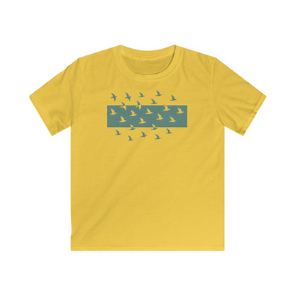 Children's Flock Of Birds T-shirt