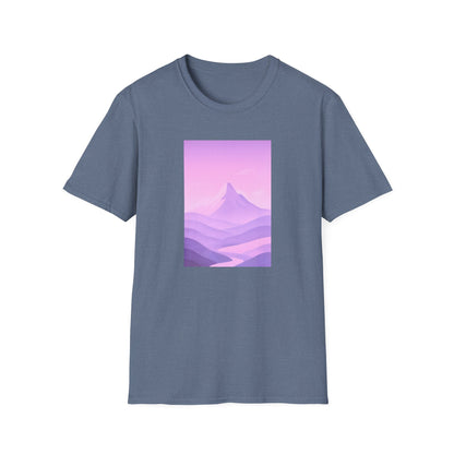 Layered Valley Violets Landscape T-shirt