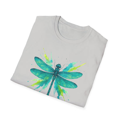 Dragonfly Teal Splash