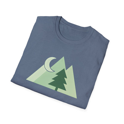 Greenscale Geometrical Mountains T-shirt