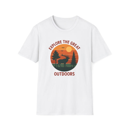 Retro Explore the Great Outdoors T-shirt