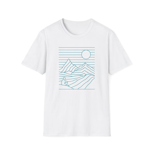 Notepad Line Landscape T-shirt