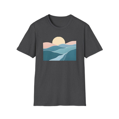 Sunset Over Rolling Hills T-shirt
