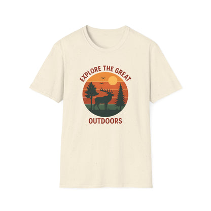 Retro Explore the Great Outdoors T-shirt