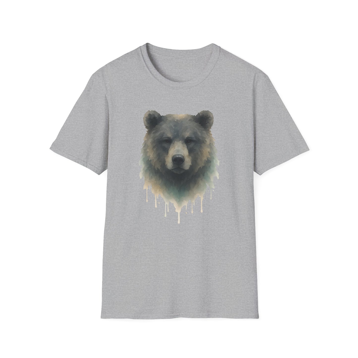 Bear Watercolor Portrait T-shirt