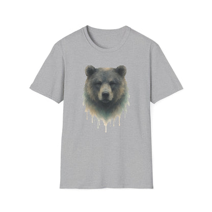 Bear Watercolor Portrait T-shirt