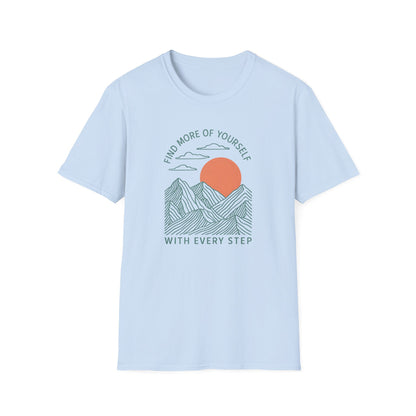 Find Yourself With Every Step T-shirt