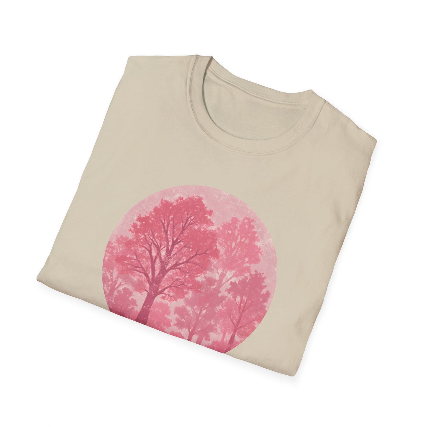 Forest Oil Painting Pinkscale
