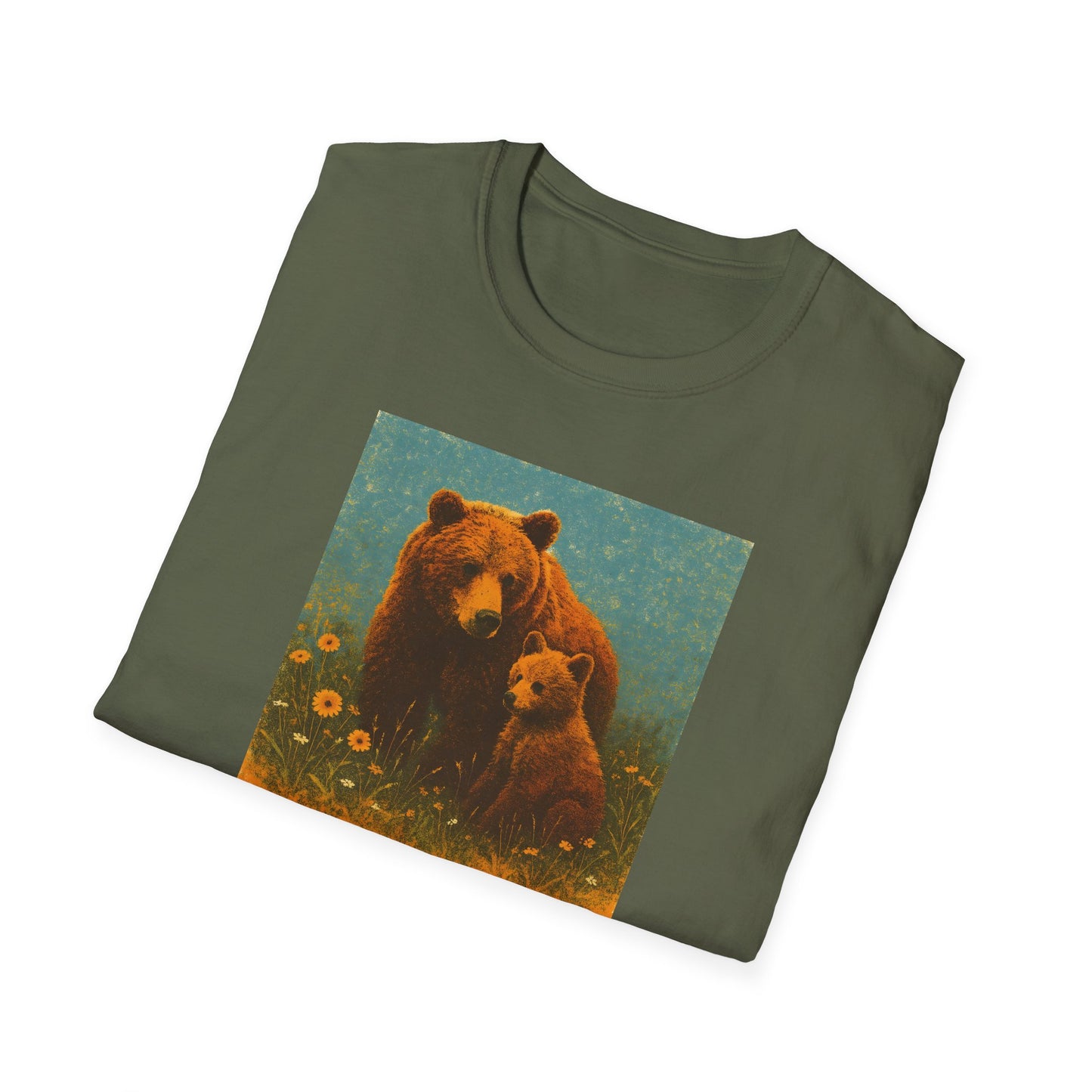 Mama Bear and Her Cub