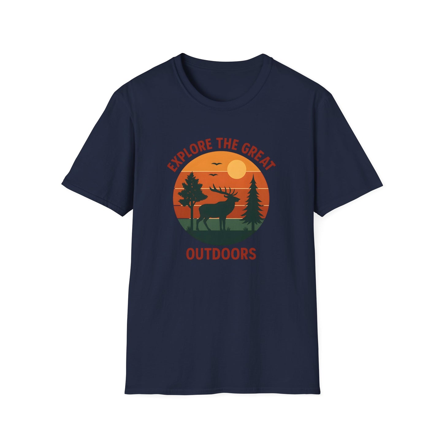 Retro Explore the Great Outdoors T-shirt