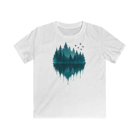Children's Ink Drip Forest T-shirt