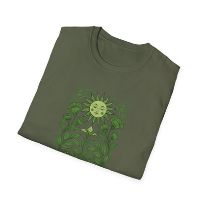 Serene Green Sunflower T-shirt