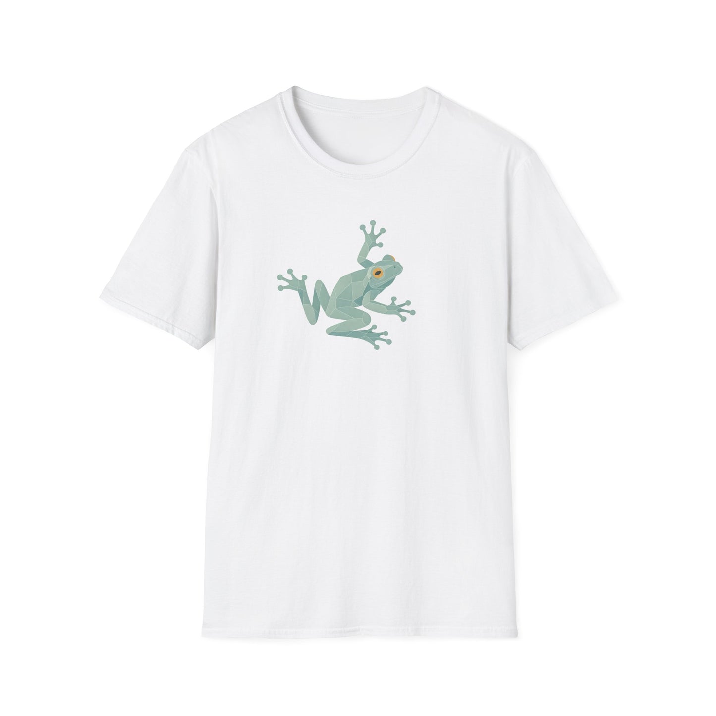 Geometric Frog Front and Back